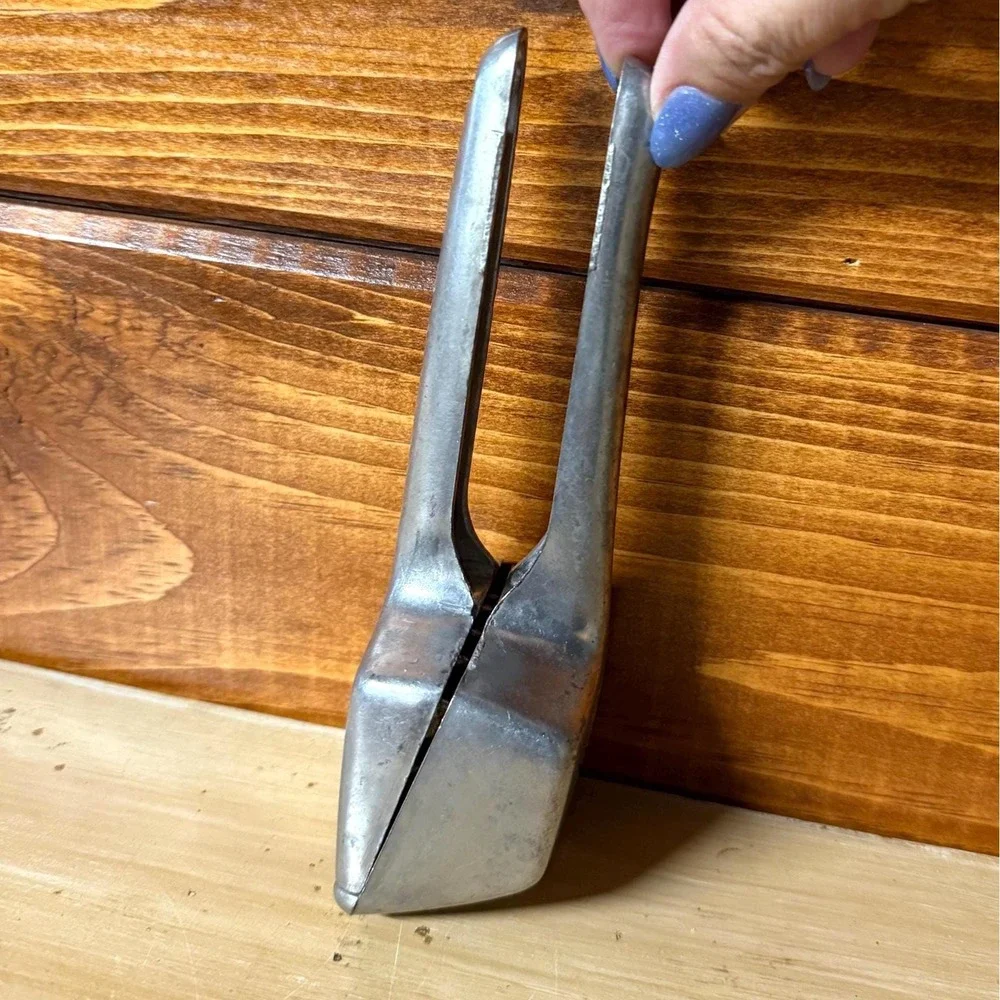 Vintage Irvinware Aluminum Ice Crusher | 1960s Bar Tool